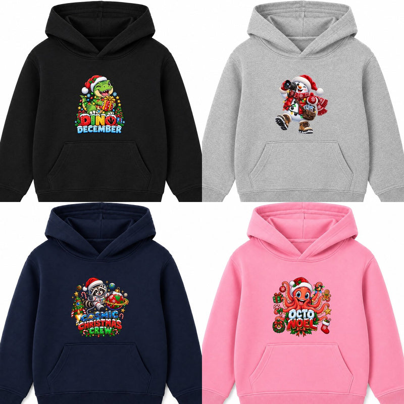 Kids Christmas Hoodies - Magic Vinyl Prints