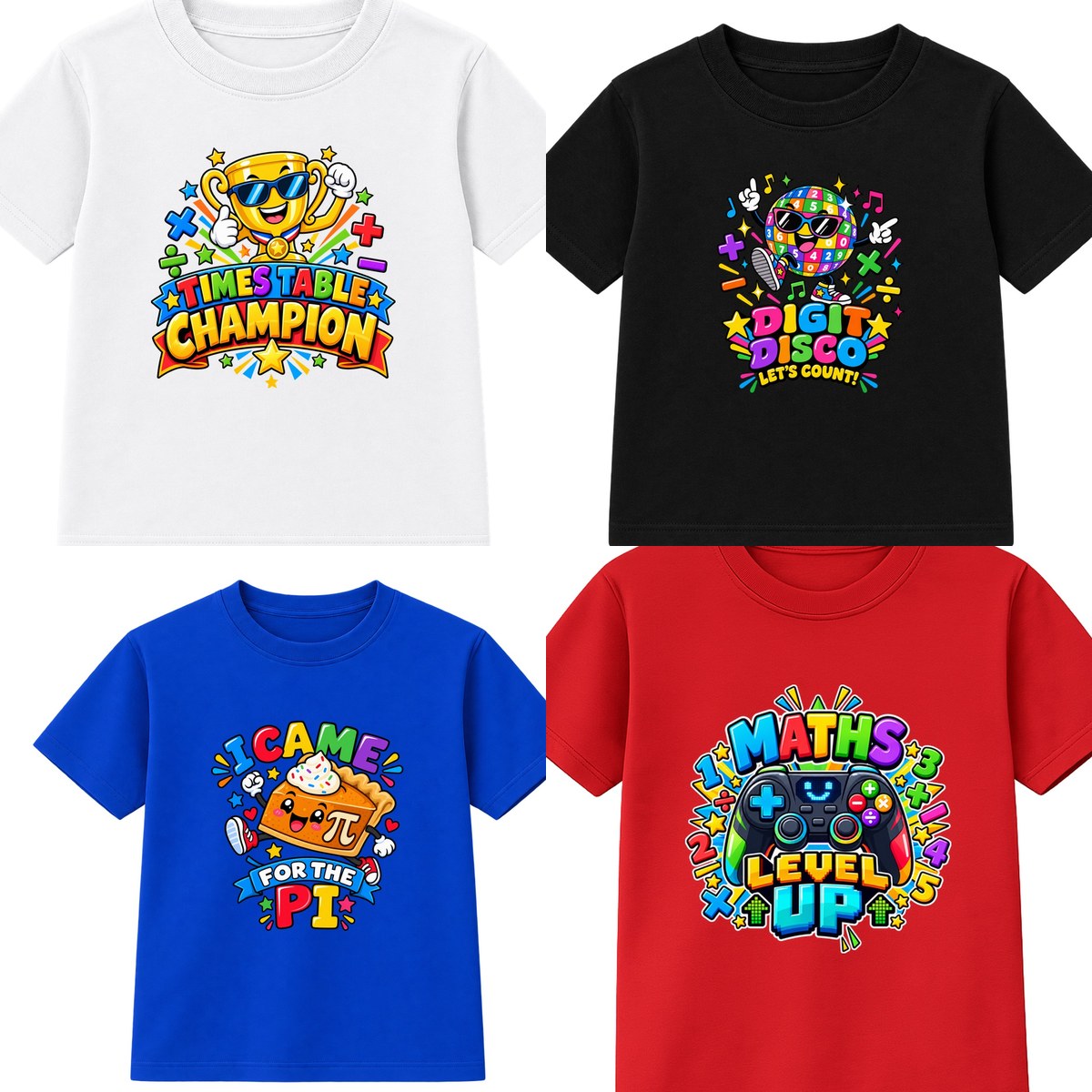 Kids Number Day T-Shirts & Hoodies - Magic Vinyl Prints