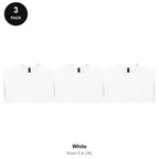 Gildan Softstyle T-Shirts 3 Pack - 100% ringspun cotton 150gsm, Sizes S-2XL - White