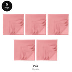 Bandanas 5 Pack - 100% recycled polyester, One Size - Pink