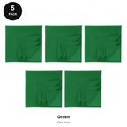 Bandanas 5 Pack - 100% recycled polyester, One Size - Green