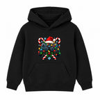 Christmas Game Controller adult Christmas hoodie - Black