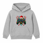 Christmas Game Controller adult Christmas hoodie - Heather Grey