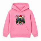 Christmas Game Controller adult Christmas hoodie - Pink
