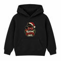 Resting Festive Face adult Christmas hoodie - Black