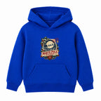 North Pole Express adult Christmas hoodie - Royal Blue
