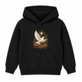 Peace On Earth adult Christmas hoodie - Black