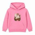 Peace On Earth adult Christmas hoodie - Pink