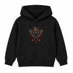 Gothic Christmas Moth adult Christmas hoodie - Black