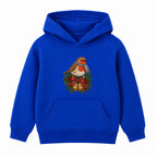 Christmas Robin adult Christmas hoodie - Royal Blue