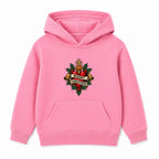 Merry Christmas Heart adult Christmas hoodie - Pink