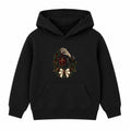 Skeleton Hand Bauble adult Christmas hoodie - Black