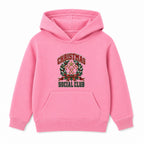 Christmas Social Club adult Christmas hoodie - Pink