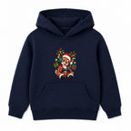 Gamer Reindeer kids Christmas hoodie - Navy