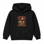 Booked For Christmas adult Christmas hoodie - Black