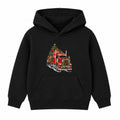 Christmas Big Rig adult Christmas hoodie - Black
