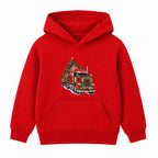 Christmas Big Rig adult Christmas hoodie - Red