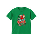 Sleigh All Day Skater adult Christmas t-shirt - Green
