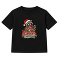 Dear Santa I Can Explain adult Christmas t-shirt - Black