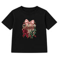 All Wrapped Up adult Christmas t-shirt - Black