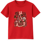 Fa La La Fabulous adult Christmas t-shirt - Red
