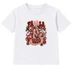 Fa La La Fabulous adult Christmas t-shirt - White