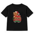 Big Sister Christmas Crew kids Christmas t-shirt - Black