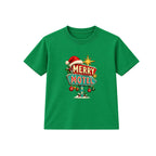 Merry Motel adult Christmas t-shirt - Green