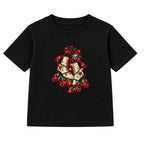Christmas Roller Skates adult Christmas t-shirt - Black
