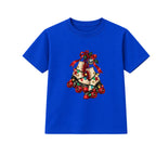 Christmas Roller Skates adult Christmas t-shirt - Blue