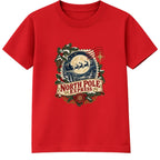 North Pole Express adult Christmas t-shirt - Red