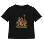 Three Wise Men adult Christmas t-shirt - Black