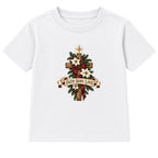 Faith Hope Love adult Christmas t-shirt - White