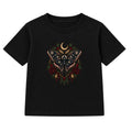 Gothic Christmas Moth adult Christmas t-shirt - Black