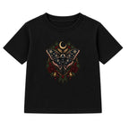 Gothic Christmas Moth adult Christmas t-shirt - Black