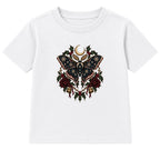 Gothic Christmas Moth adult Christmas t-shirt - White