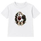 Skeleton Hand Bauble adult Christmas t-shirt - White