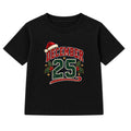 December 25 adult Christmas t-shirt - Black
