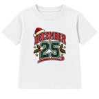 December 25 adult Christmas t-shirt - White