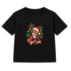 Gamer Reindeer kids Christmas t-shirt - Black