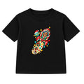 Gingerbread Rocket kids Christmas t-shirt - Black