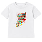 Gingerbread Rocket kids Christmas t-shirt - White