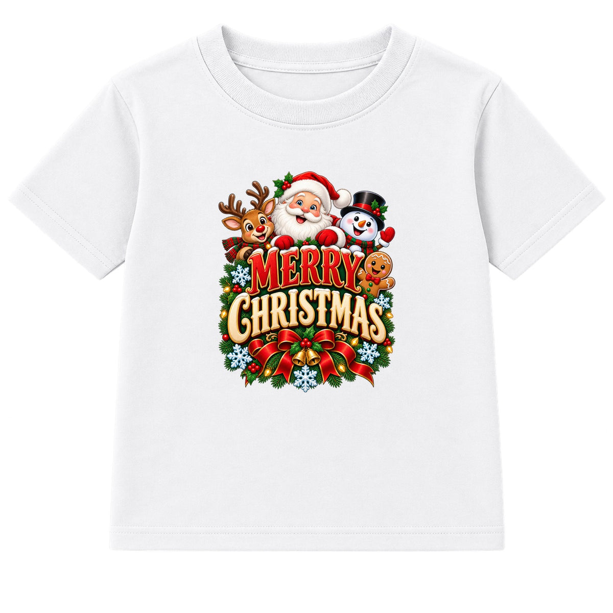Merry Christmas kids Christmas t-shirt - White