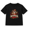 Nutcracker Beat adult Christmas t-shirt - Black