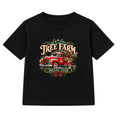 Tree Farm Social Club adult Christmas t-shirt - Black