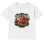 Tree Farm Social Club adult Christmas t-shirt - White
