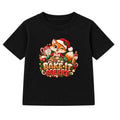Bake It Merry kids Christmas t-shirt - Black