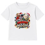 Merry To The Moon kids Christmas t-shirt - White