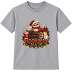 Bookmas Magic adult Christmas t-shirt - Heather Grey