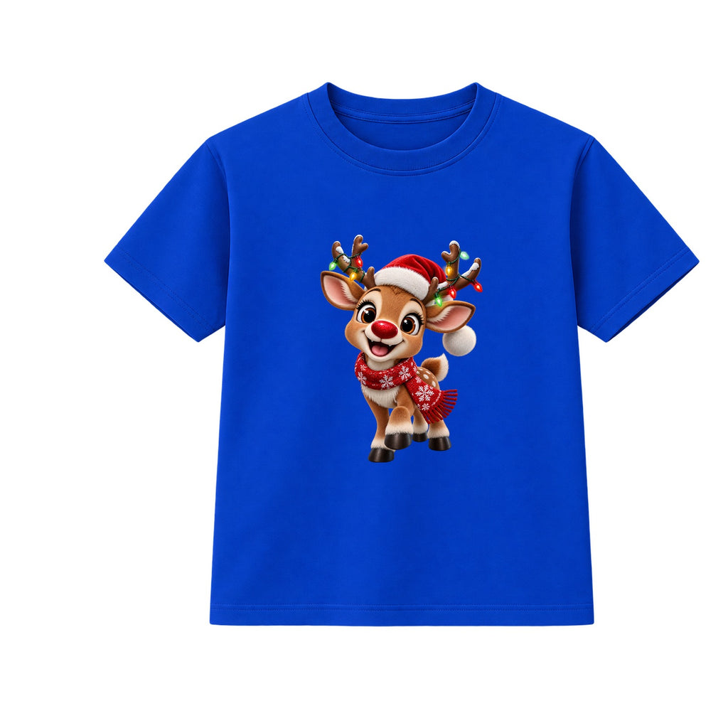 Rudolph kids Christmas t-shirt - Blue